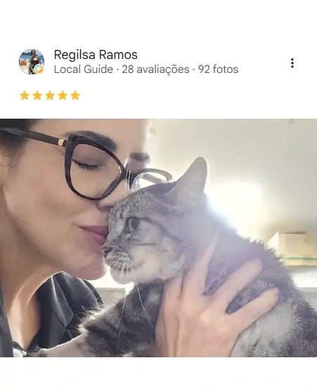 Avaliação real de tutor no Google